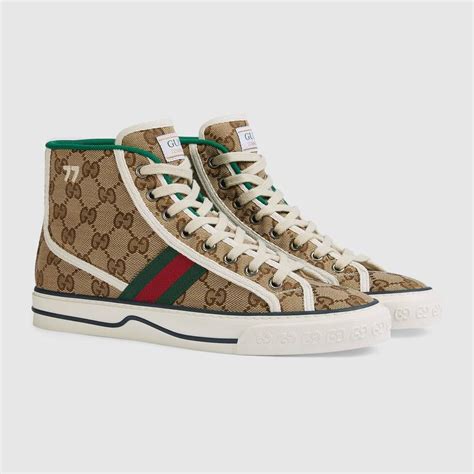 converse gucci collab|saks Gucci high tops.